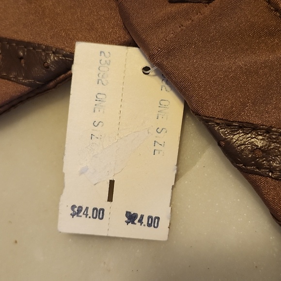 Vintage Aris Isotoner Brown Driving Gloves NWT - Picture 4 of 11